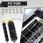 JUNSUNMAY main clean brush replacement with black bristle roller and yellow end cap