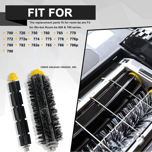 JUNSUNMAY Sweeper Main Clean Brush for iRobot Roomba 700 Series, 1pcs Main Clean Brush, 2pcs Main Clean Brush