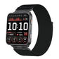 Explorer Metal Connector Nylon Loop Watch Band, For Garmin Venu X1