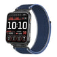 Explorer Metal Connector Nylon Loop Watch Band, For Garmin Venu X1