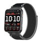 Explorer Metal Connector Nylon Loop Watch Band, For Garmin Venu X1