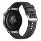 Quick Release Press Button Composite Nylon Fluorinerubber Watch Band, 22mm