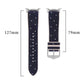 Glitter Skin Vegan Leather Silicone Watch Band, For Galaxy Watch9 / 8 / 8 Classic