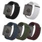 Mountain Wave Pattern Loop Nylon Watch Band, For Garmin Venu X1