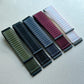 Mountain Wave Pattern Loop Nylon Watch Band, For Garmin Venu X1