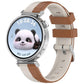Ice Crystal Texture Left and Right Spliced Two Color Silicone Watch Band, 18mm