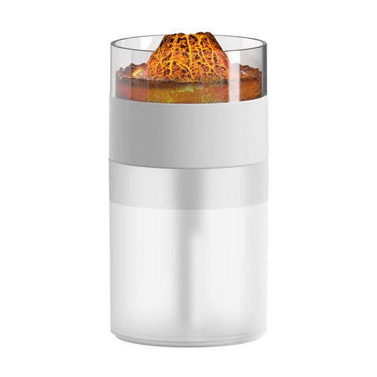 Simulated Volcano 7-Color Ambient Light Humidifier, Simulated Volcano