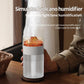 Simulated Volcano 7-Color Ambient Light Humidifier, Simulated Volcano