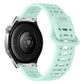 Press Button Quick Release Hollow Reverse Buckle Silicone Watch Band, 20mm, 22mm