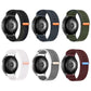 Wave Texture Nylon Hook And Loop Fastener Watch Band, 20mm, 22mm