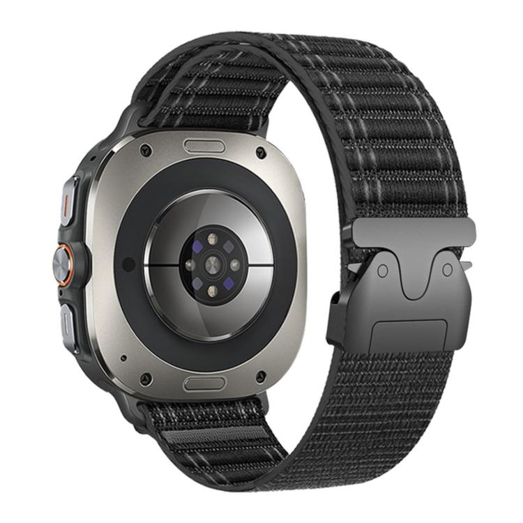 Parachute Buckle Wave Texture Nylon Watch Band, For Galaxy Watch Ultra2 2026 / 2025 / 1 2024