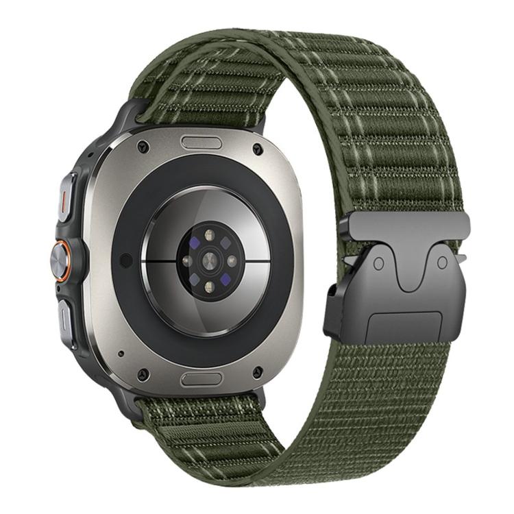 Parachute Buckle Wave Texture Nylon Watch Band, For Galaxy Watch Ultra2 2026 / 2025 / 1 2024