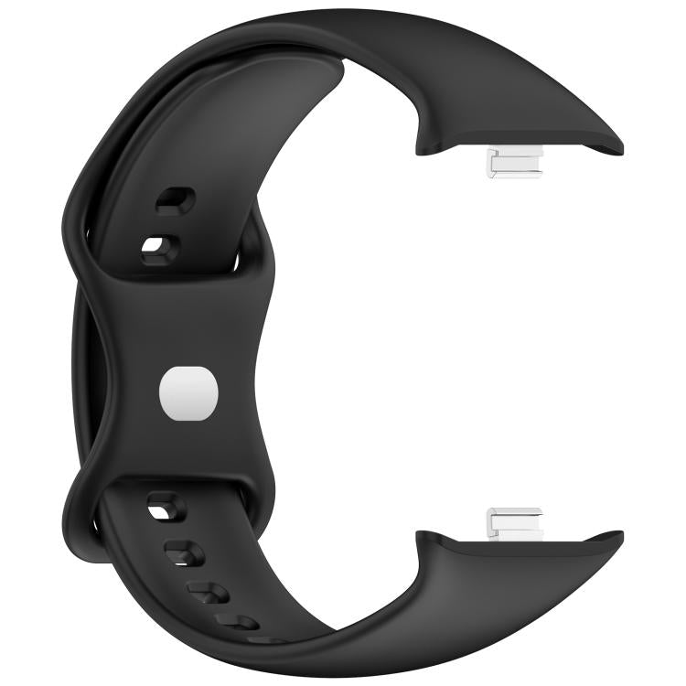Butterfly Buckle Solid Color Silicone Watch Band, For vivo Watch GT 2 / iQOO Watch GT 2