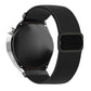 Diagonal Striped D-ring Buckle Nylon Elastic Watch Band, 22mm, 20mm