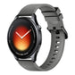 Grain Textured Solid Color Silicone Watch Band, 22mm