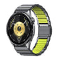 Norman Magnetic Buckle Titanium Metal Silicone Watch Band, 22mm