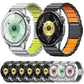 Norman Magnetic Buckle Titanium Metal Silicone Watch Band, 22mm