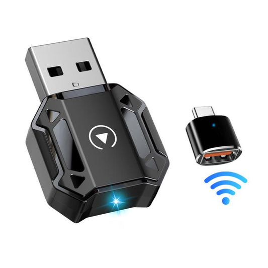 M36 CarPlay / Android Auto Wired to Wireless Converter 2 in 1 Ai Box Wireless Car Adapter, M36