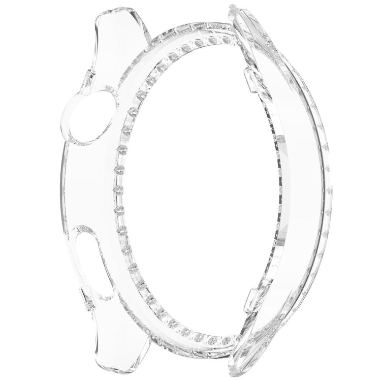 Single Row Diamond Half Coverage Hollow PC Watch Protective Case, For Xiaomi Watch 5