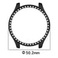 Single Row Diamond Half Coverage Hollow PC Watch Protective Case, For Xiaomi Watch 5
