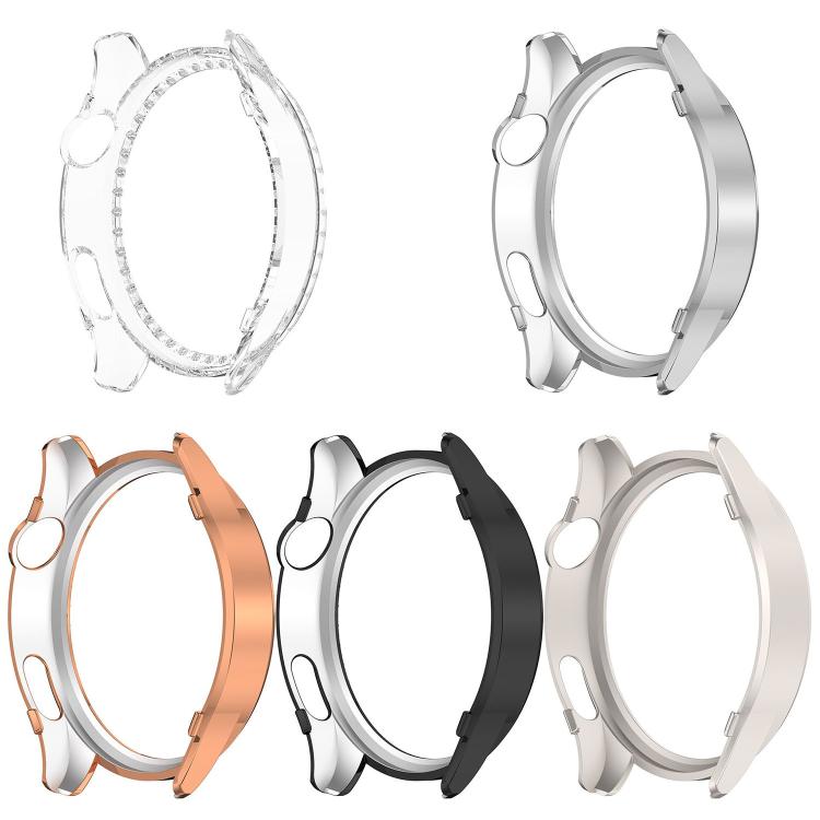Single Row Diamond Half Coverage Hollow PC Watch Protective Case, For Xiaomi Watch 5