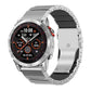Safety Buckle Single Bead Silicone Titanium Alloy Watch Band, For Garmin 26mm, For Garmin 22mm