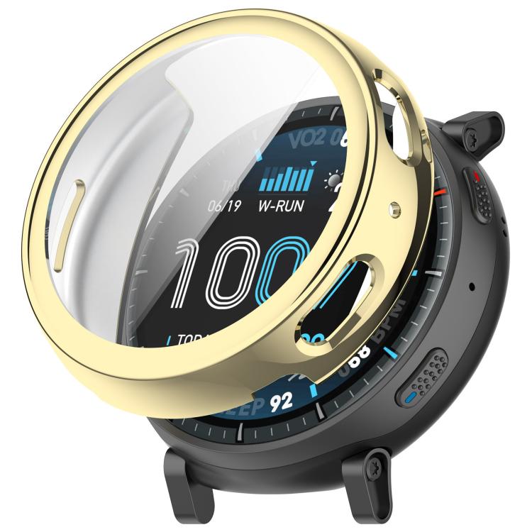 Full Coverage Electroplated TPU Watch Protective Case, For Amazfit Active Max