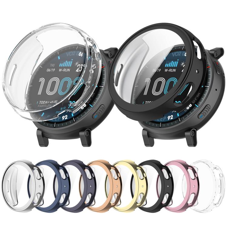 Full Coverage Electroplated TPU Watch Protective Case, For Amazfit Active Max
