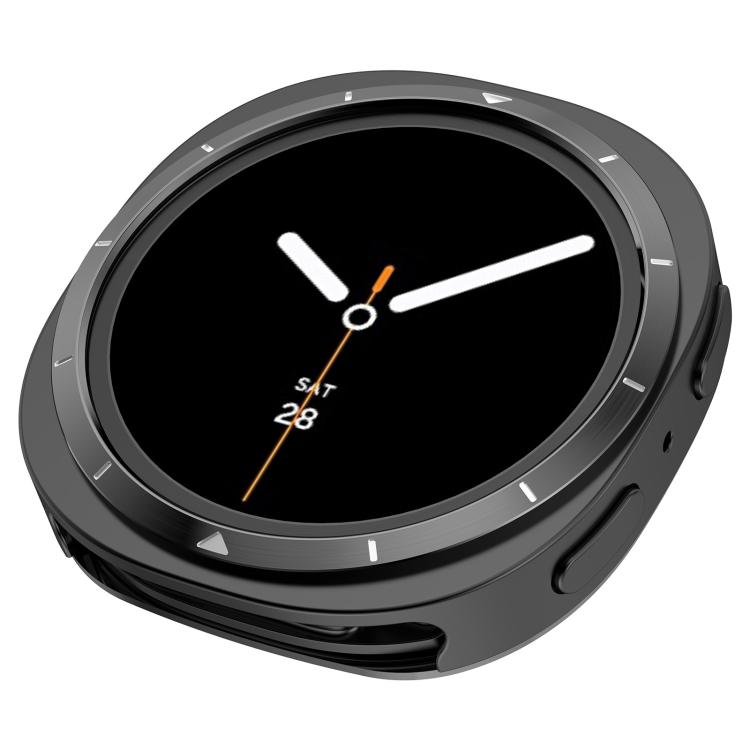 Metal Frame PC Back Cover Watch Protective Case, For Galaxy Watch9 / 8 44mm, For Galaxy Watch9 / 8 40mm