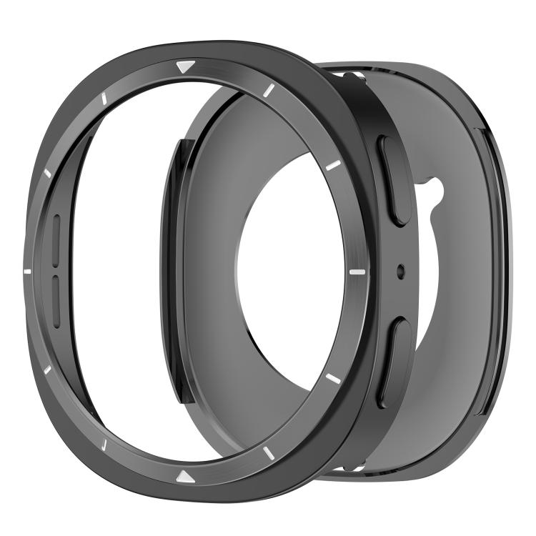 Metal Frame PC Back Cover Watch Protective Case, For Galaxy Watch9 / 8 44mm, For Galaxy Watch9 / 8 40mm
