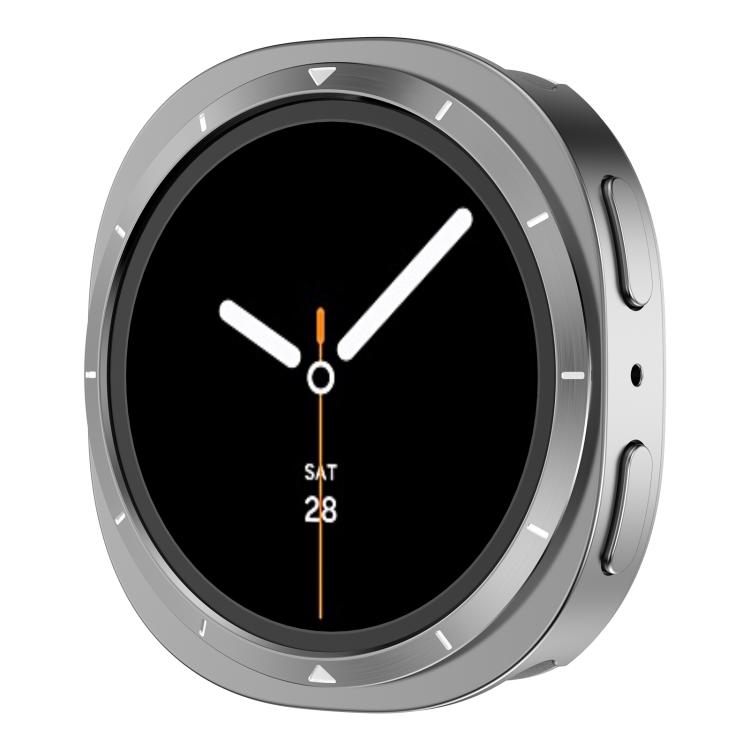 Metal Frame PC Back Cover Watch Protective Case, For Galaxy Watch9 / 8 44mm, For Galaxy Watch9 / 8 40mm