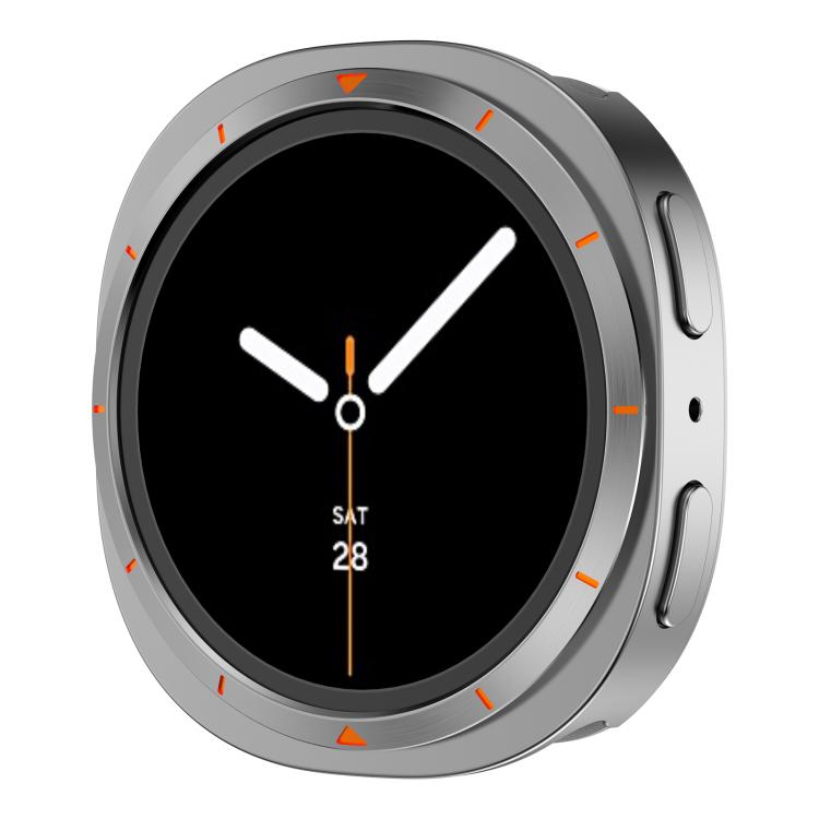 Metal Frame PC Back Cover Watch Protective Case, For Galaxy Watch9 / 8 44mm, For Galaxy Watch9 / 8 40mm