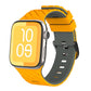 Diagonal Two-Color Silicone Watch Band, For Apple Watch 46mm / 49mm / 45mm / 44mm