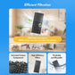 Robot vacuum HEPA filter replacement with activated carbon and washable design