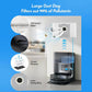 Robot vacuum dust bag and filter set with activated carbon and sealing ring