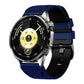 Stegosaurus Pin Buckle Two Color Silicone Watch Band, 22mm