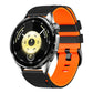Stegosaurus Pin Buckle Two Color Silicone Watch Band, 22mm