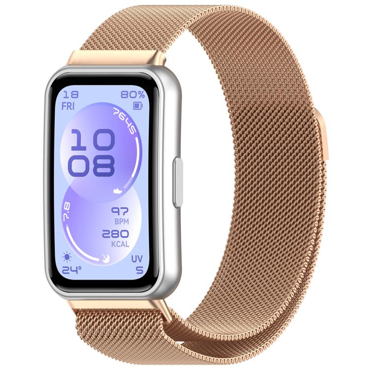 Milanese Magnetic Metal Watch Band, For Huawei Band 11 / Band 11 Pro