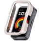 Single Row Diamond Half Coverage Hollow PC Watch Protective Case, For Huawei Band 11