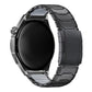 Mecha Knight Turtle Buckle Silicone Embedded Titanium Alloy Watch Band, 22mm