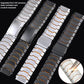 Mecha Knight Turtle Buckle Silicone Embedded Titanium Alloy Watch Band, 22mm
