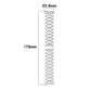 Three Beads Stainless Steel Metal Watch Band, For Huawei Band 11 / Band 11 Pro