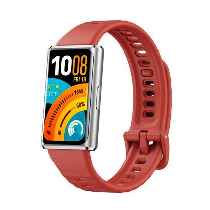 Concave Texture Solid Color Silicone Watch Band, For Huawei Band 11 / Band 11 Pro