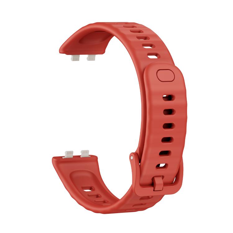 Concave Texture Solid Color Silicone Watch Band, For Huawei Band 11 / Band 11 Pro