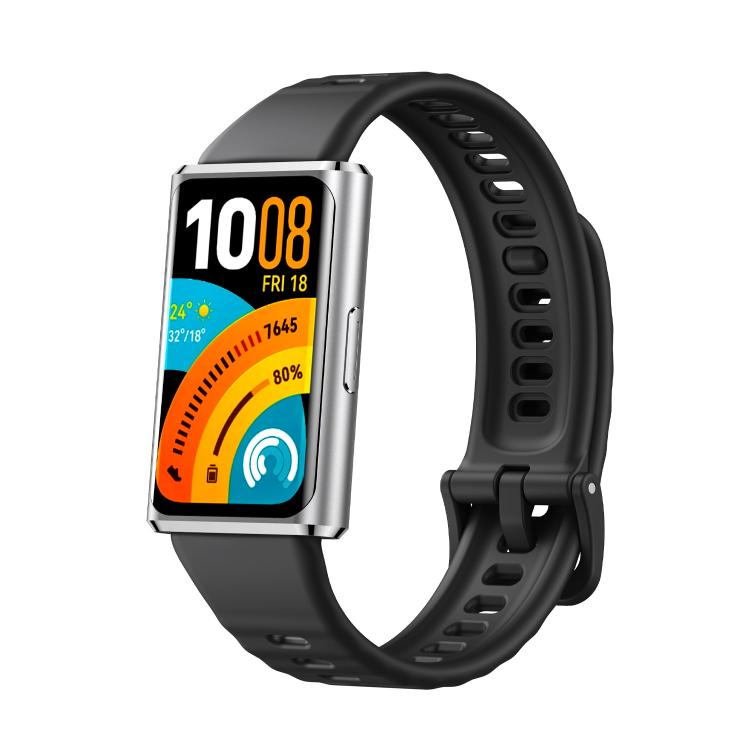 Concave Texture Solid Color Silicone Watch Band, For Huawei Band 11 / Band 11 Pro