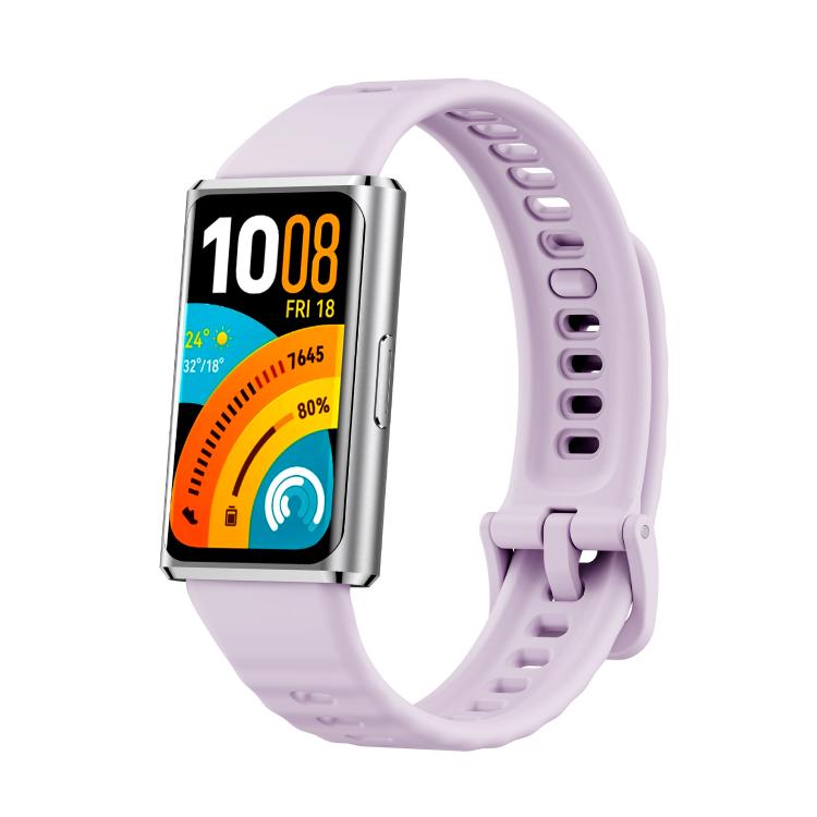 Concave Texture Solid Color Silicone Watch Band, For Huawei Band 11 / Band 11 Pro