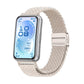 Magnetic Buckle Elastic Nylon Braided Watch Band, For Huawei Band 11 / Band 11 Pro