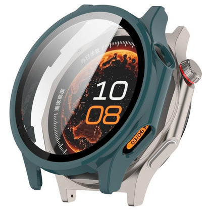 Tempered Glass Film Integrated PC Watch Protective Case, For OPPO Watch X3 / OnePlus Watch 4