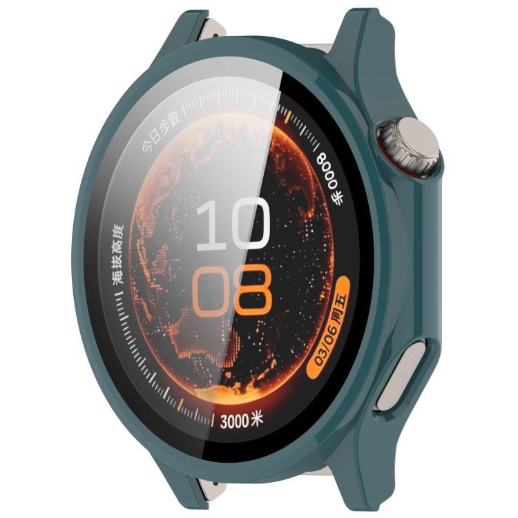 Tempered Glass Film Integrated PC Watch Protective Case, For OPPO Watch X3 / OnePlus Watch 4