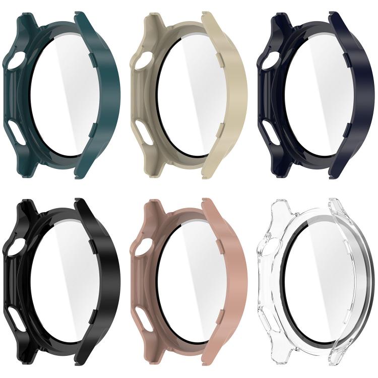 Tempered Glass Film Integrated PC Watch Protective Case, For OPPO Watch X3 / OnePlus Watch 4